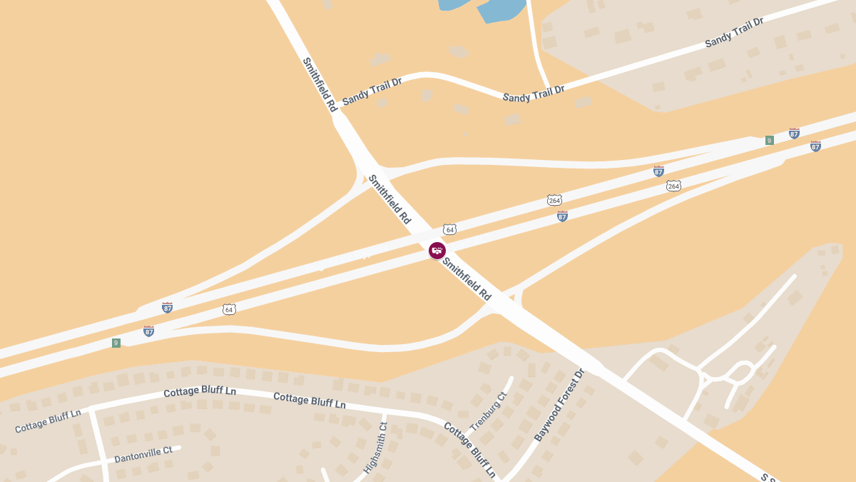 Motor Vehicle Collision With Injuries on S Smithfield Rd & I-87 NB