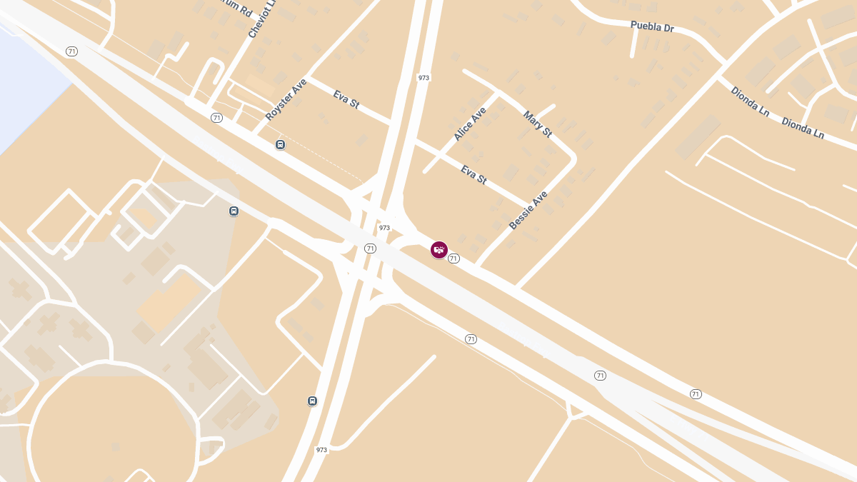 Motor Vehicle Collision on E SH 71 EB Causes Injuries