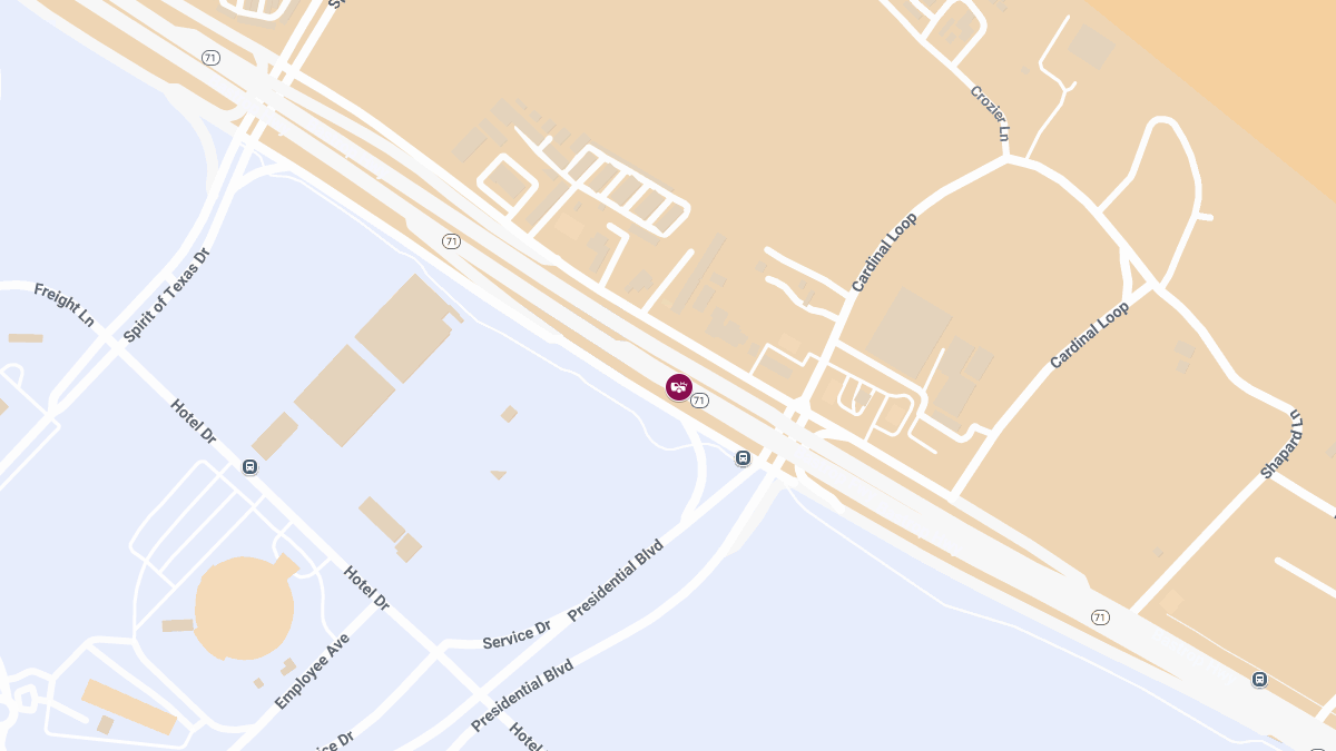 Motor Vehicle Collision on SH 71 Frontage Rd Near Presidential Blvd Causes Injuries