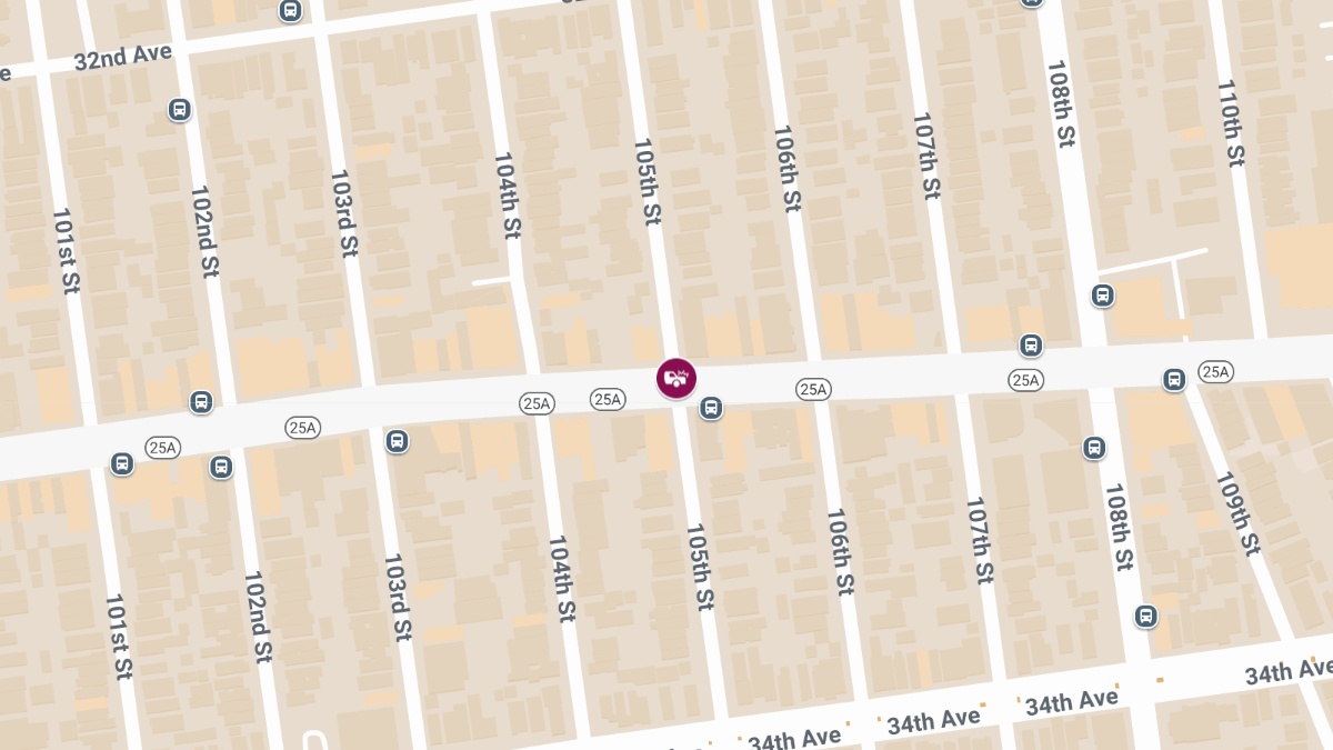 Motor Vehicle Collision with Injuries at 105th St & Northern Blvd