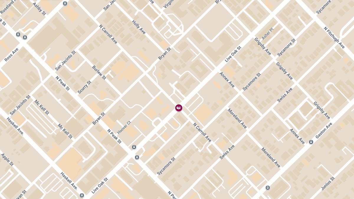 Motor Vehicle Collision with Injuries at Live Oak St & N Carroll Ave
