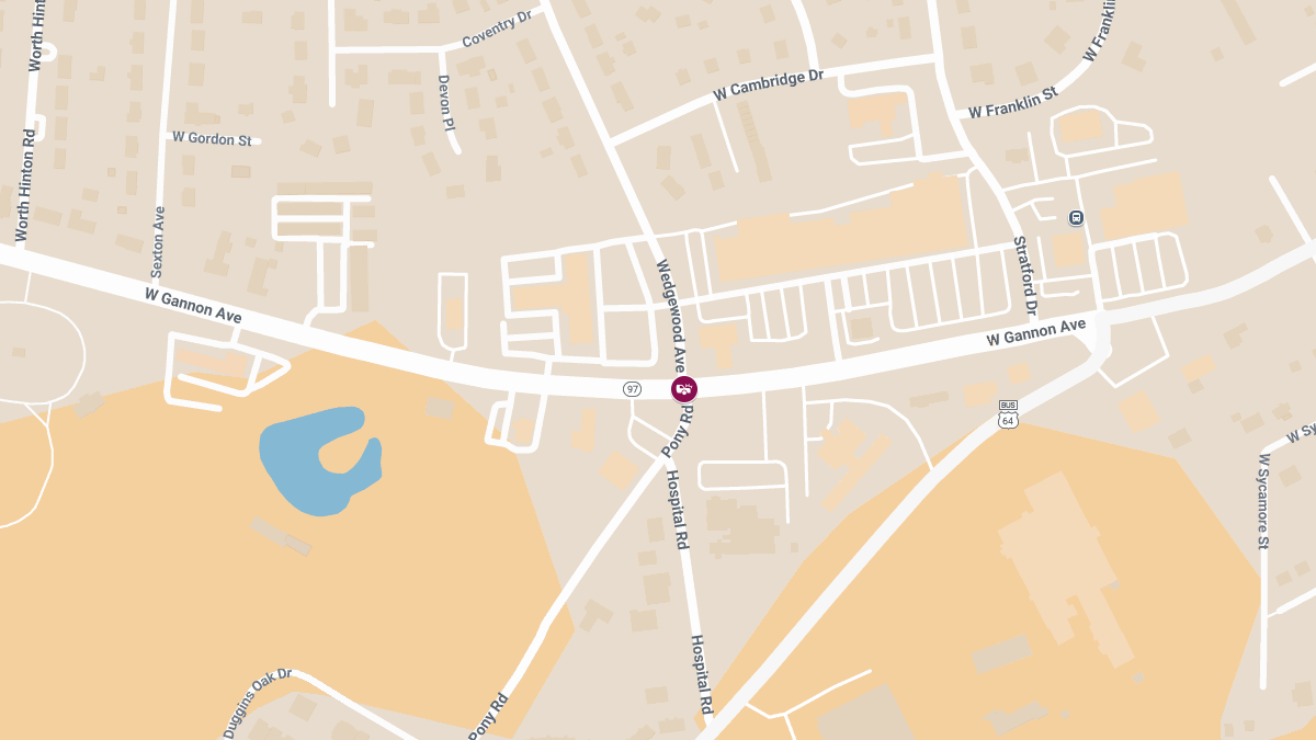 Motor Vehicle Collision with Injuries at Pony Rd and W Gannon Ave