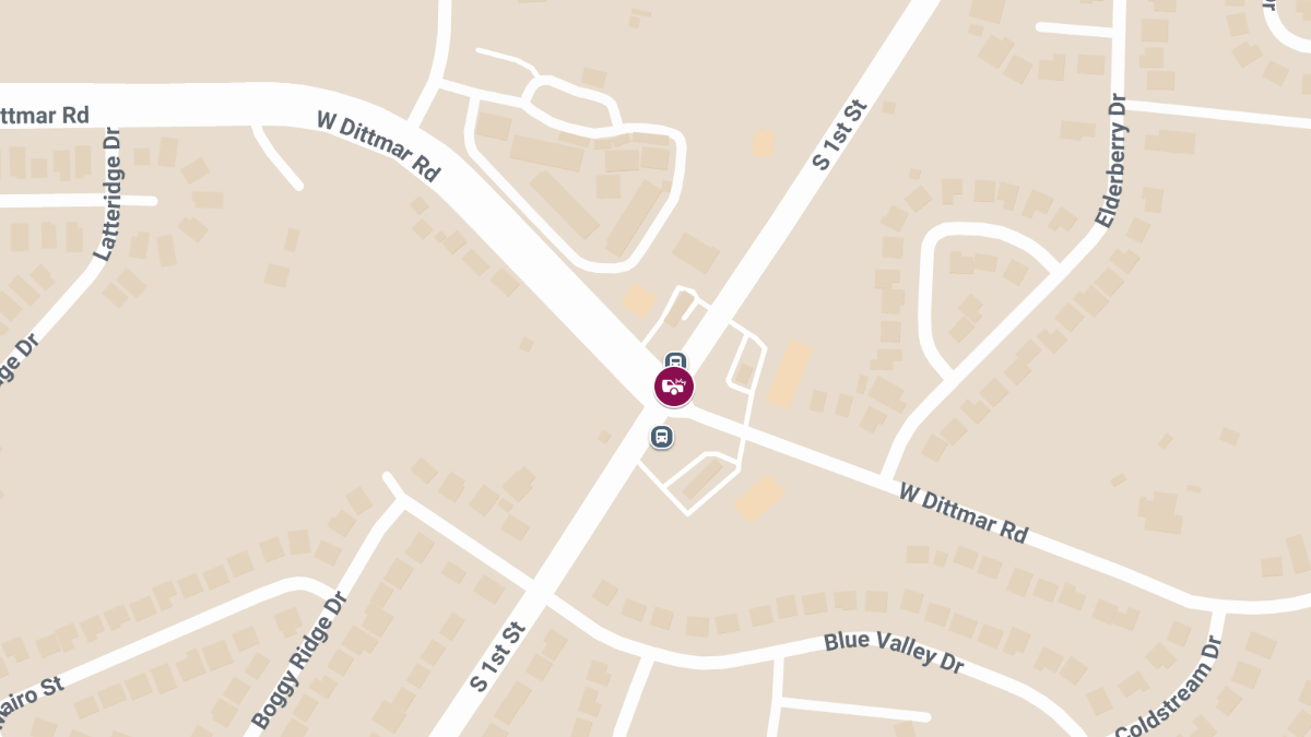 Motor Vehicle Collision with Injuries at S 1st St & W Dittmar Rd