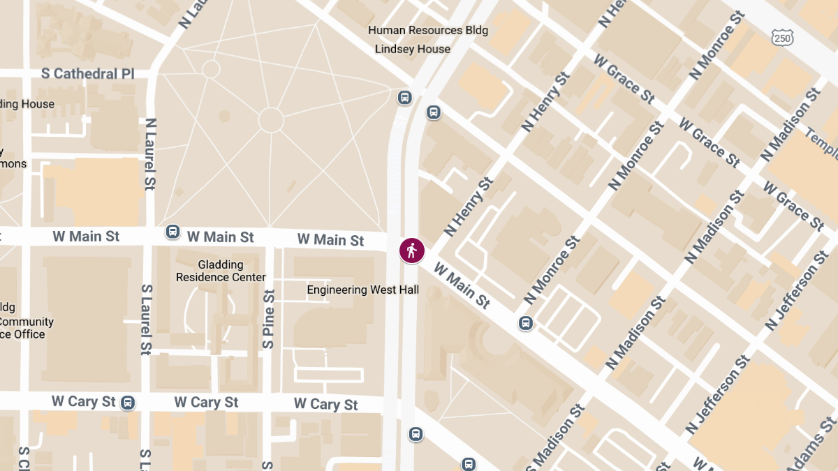 Motor Vehicle Collision with Injuries at W Main St & N Belvidere St