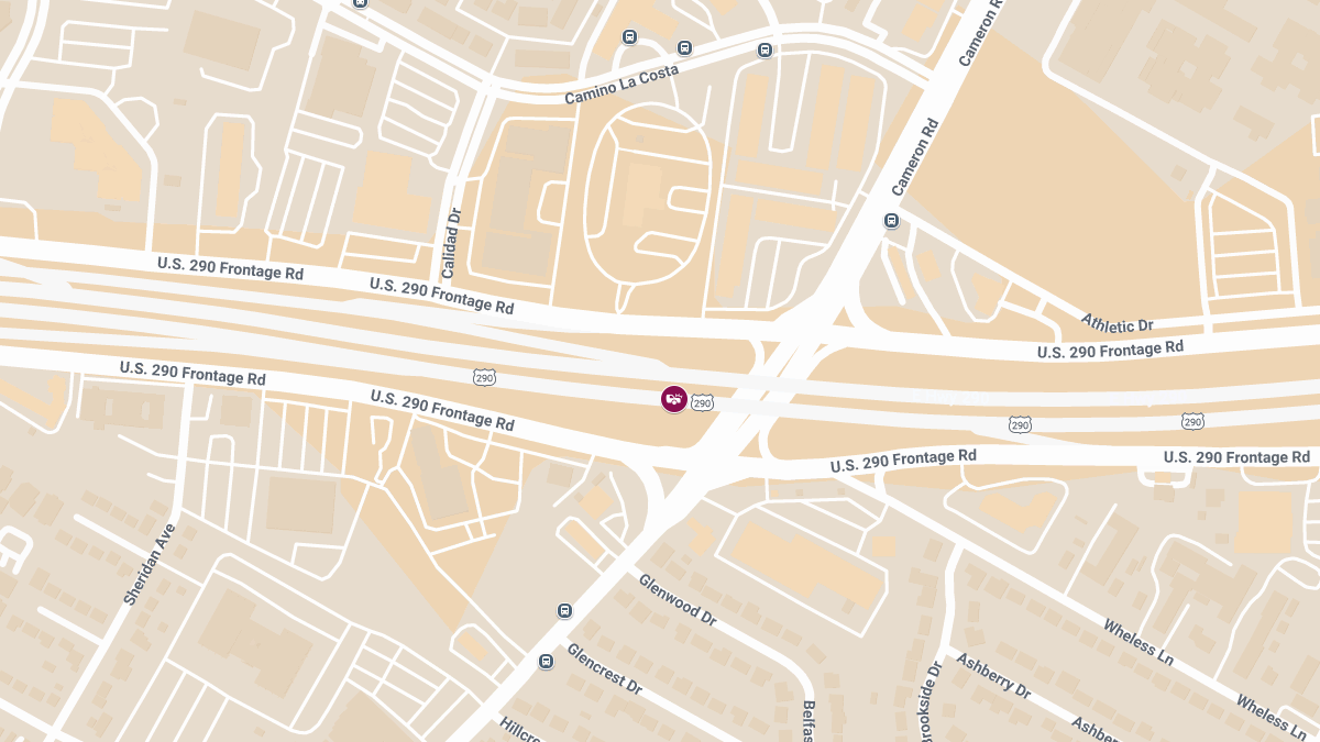 Motor Vehicle Collision with Injuries on E US 290 Hwy Svrd EB