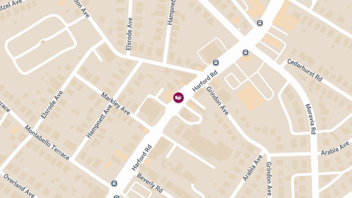 Motor Vehicle Collision with Injuries on Harford Rd