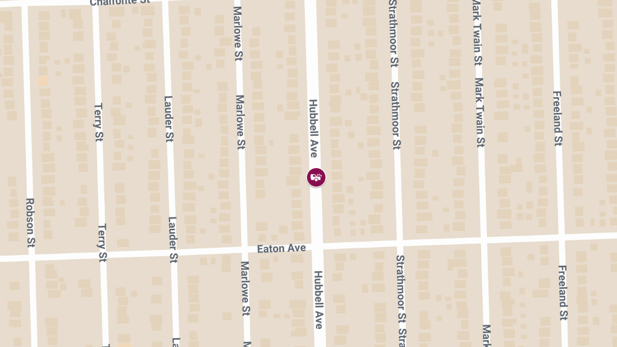 Motor Vehicle Collision with Injuries on Hubbell St