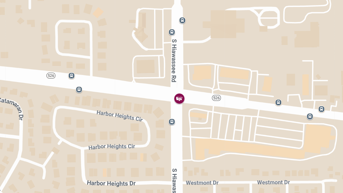Motor Vehicle Crash With Injuries at Old Winter Garden Rd & Hiawassee Rd S