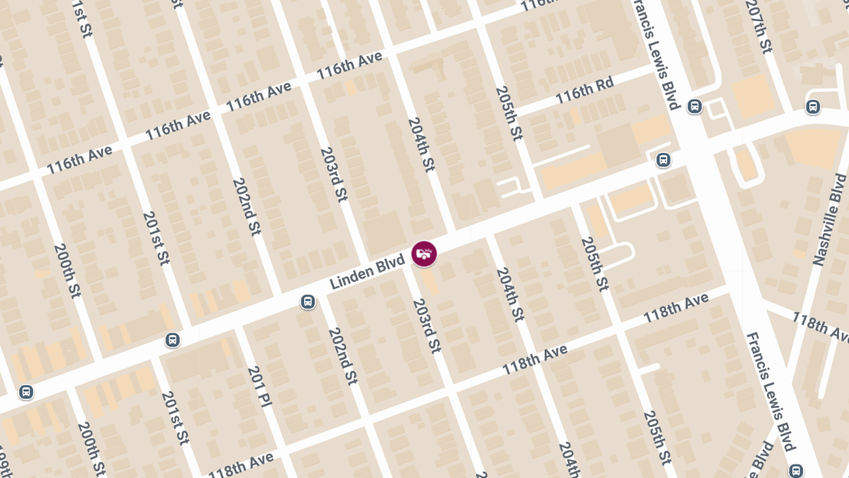 Motor Vehicle Crash with Injuries at 199-24 Linden Blvd
