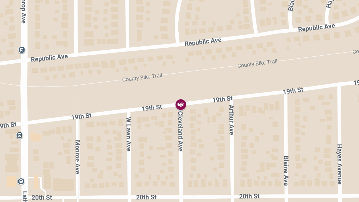 Motor Vehicle Crash with Injuries at 19th St & Cleveland Ave