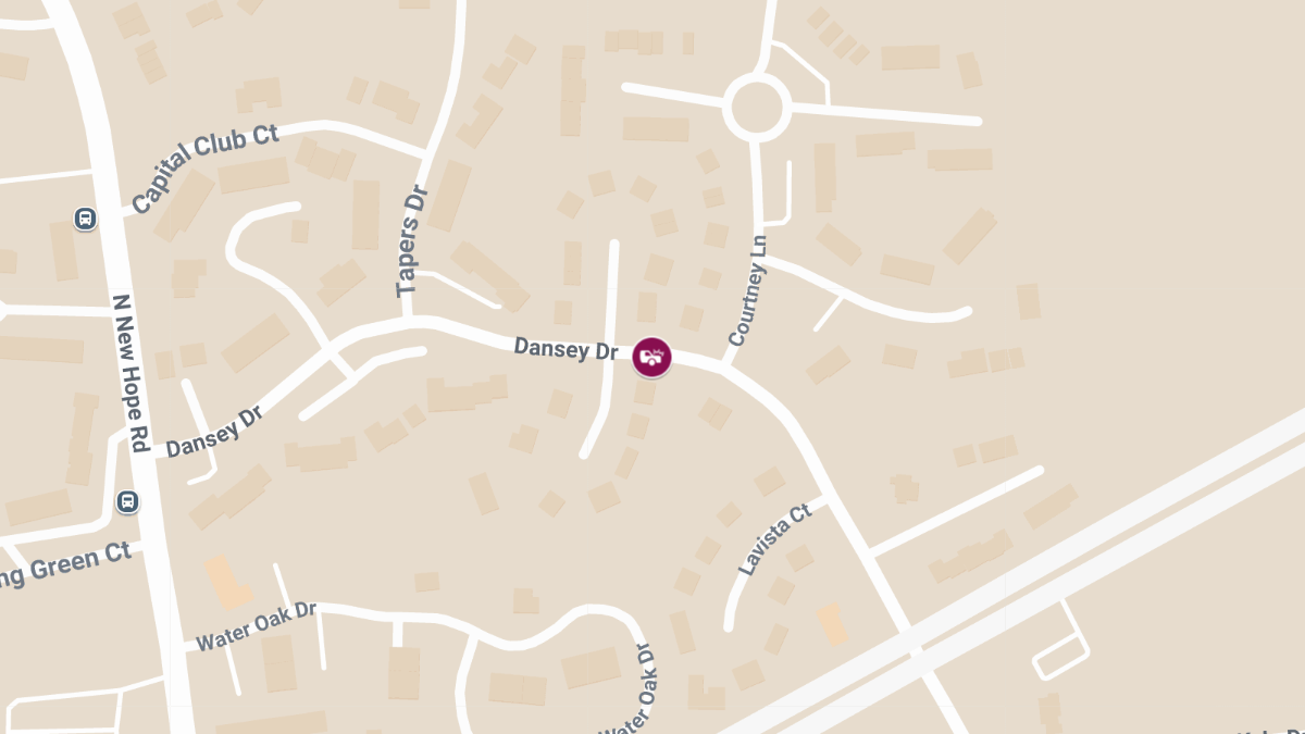 Motor Vehicle Crash with Injuries at Dansey Dr & Mallory Ct