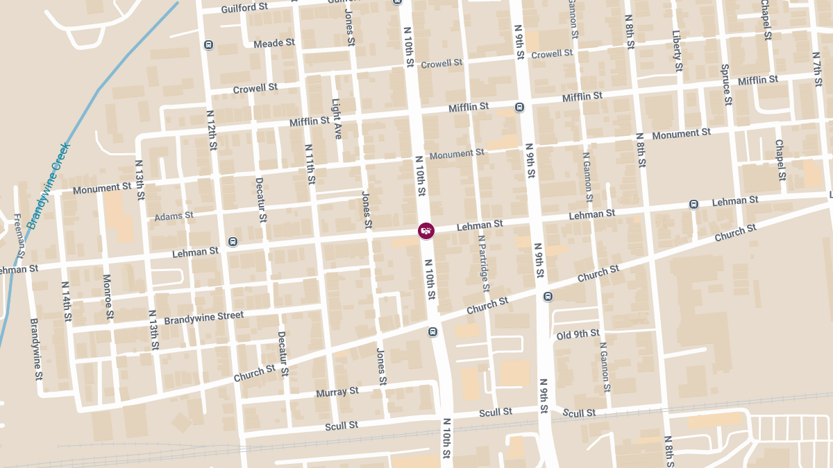 Motor Vehicle Crash with Injuries at N 10th St & Lehman St