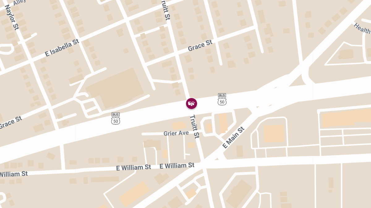 Motor Vehicle Crash with Injuries at Rt 50 & Truitt St