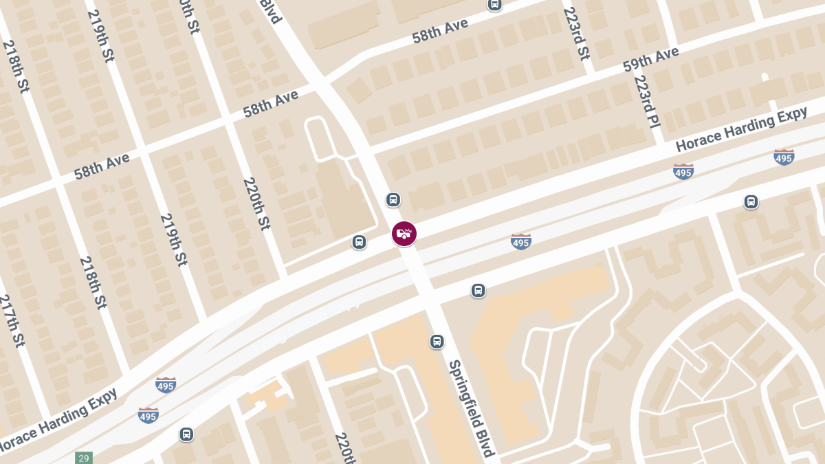 Motor Vehicle Crash with Injuries at Springfield Blvd & Horace Harding Expy