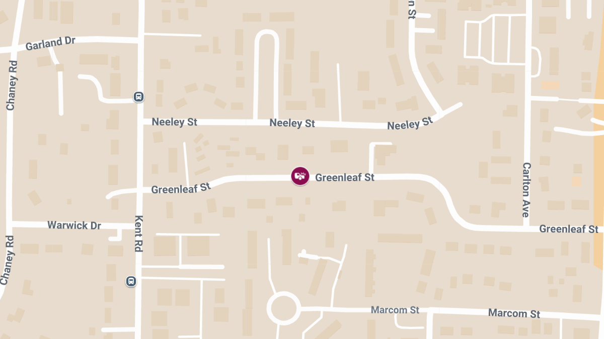 Motor Vehicle Crash with Injuries on Greenleaf St