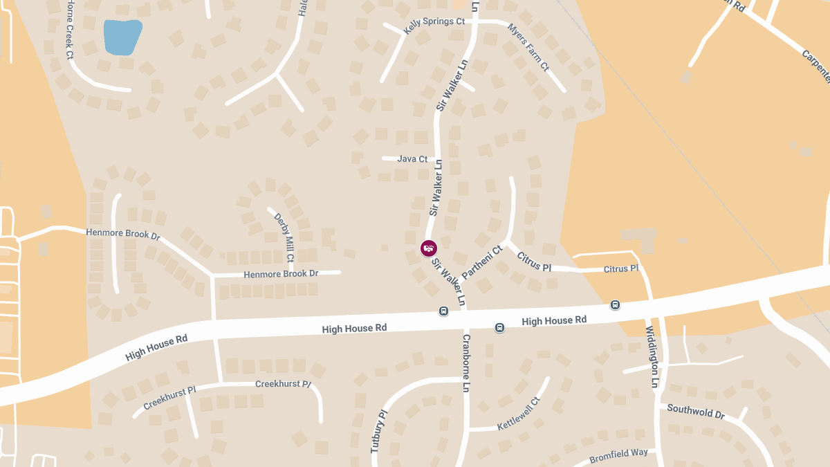 Motor Vehicle Crash with Injuries on Sir Walker Ln