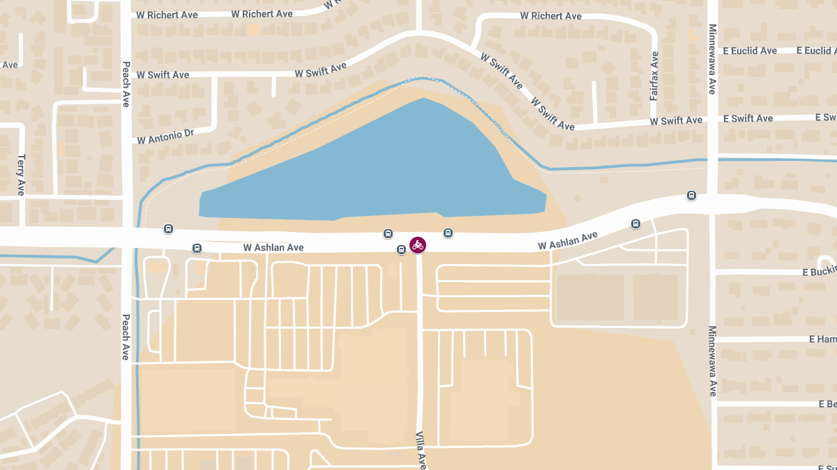 Motorcycle Crash at Ashlan Ave & Villa Ave Causes Injuries