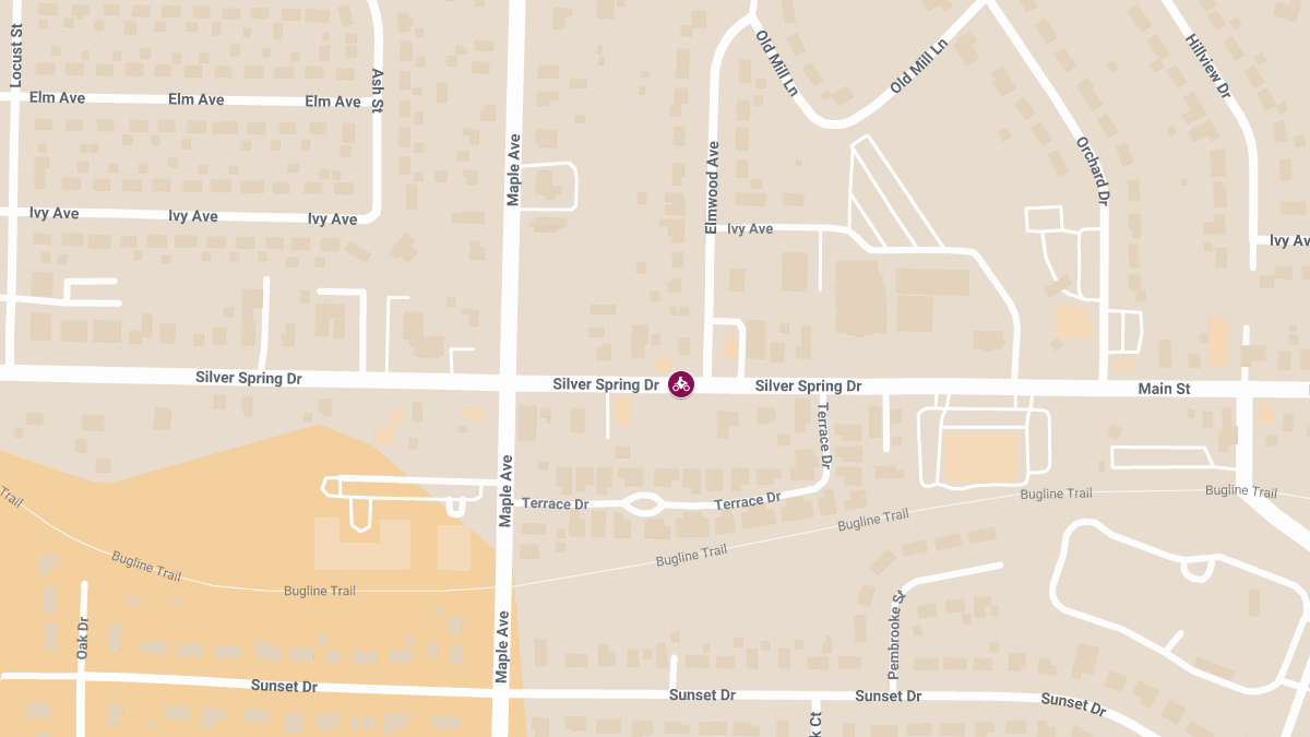 Motorcycle Crash on Silver Spring Dr Injures Rider