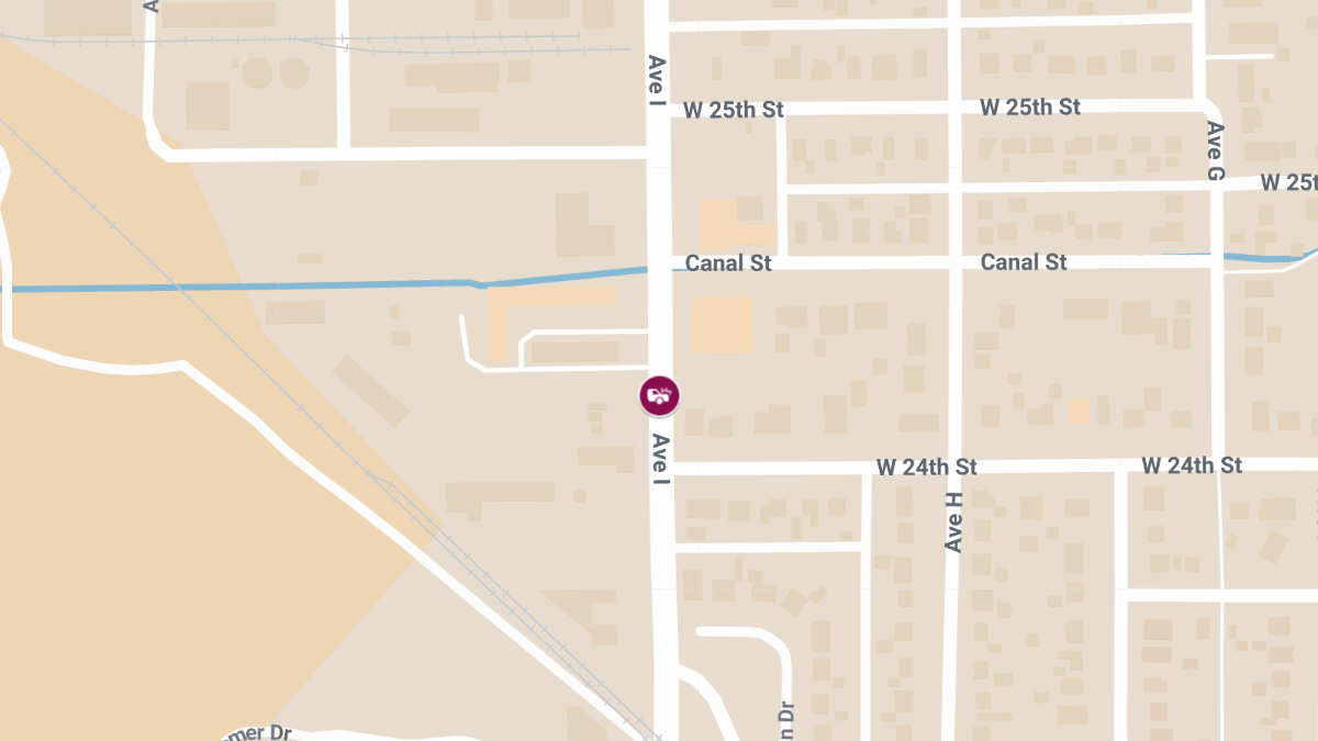 Motorcycle Crash with Injuries on Avenue I