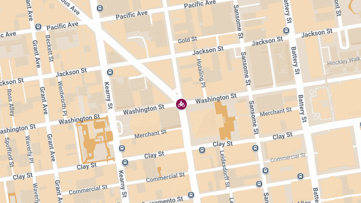 Motorcyclist Injured After Box Truck Backs Into Bike at Montgomery St & Washington St