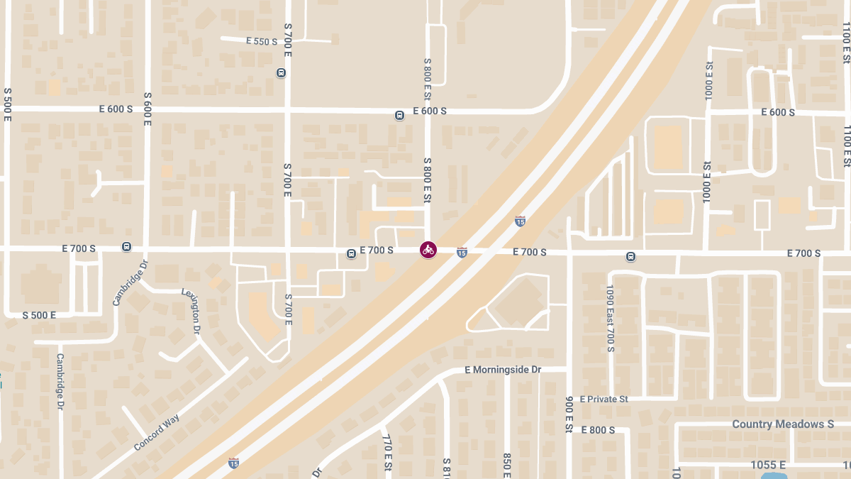 Motorcyclist Injured in Crash at 700 S & 800 E
