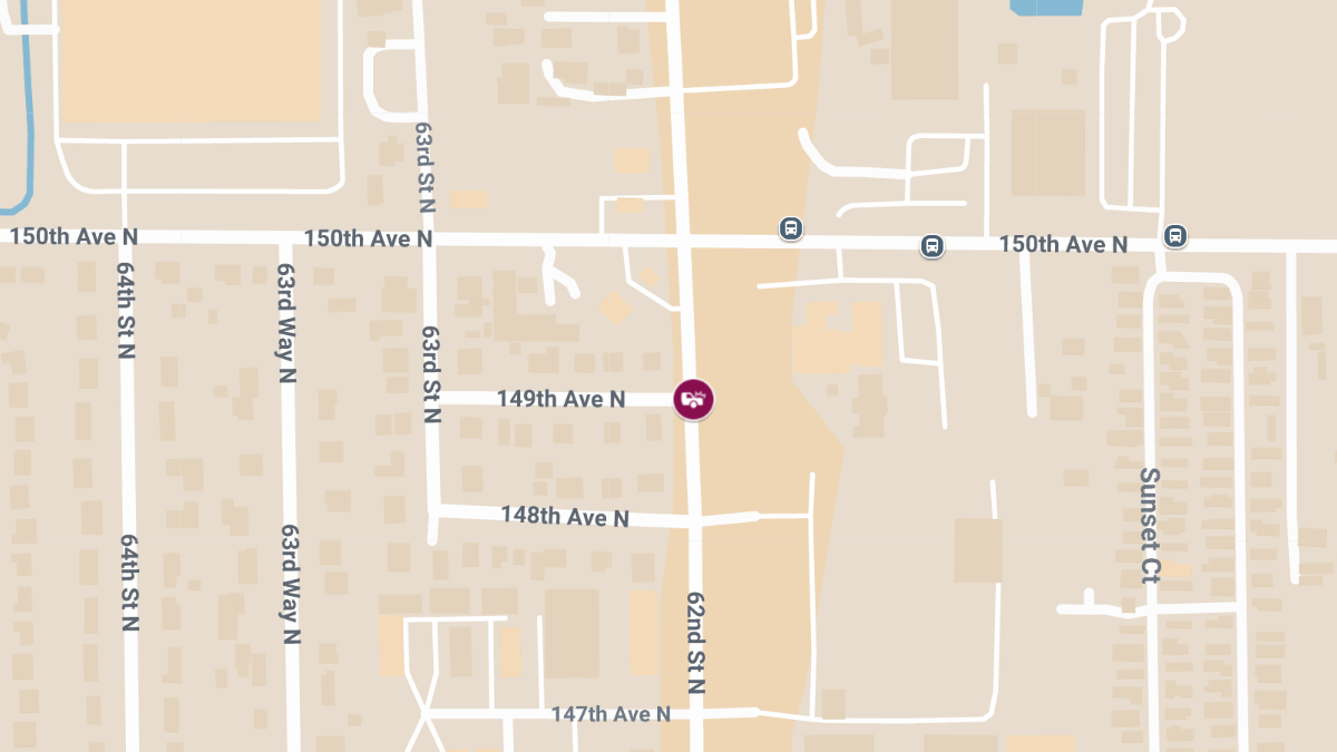 Motorcyclist Injured in Crash on NB US-19 Near 149th Ave N