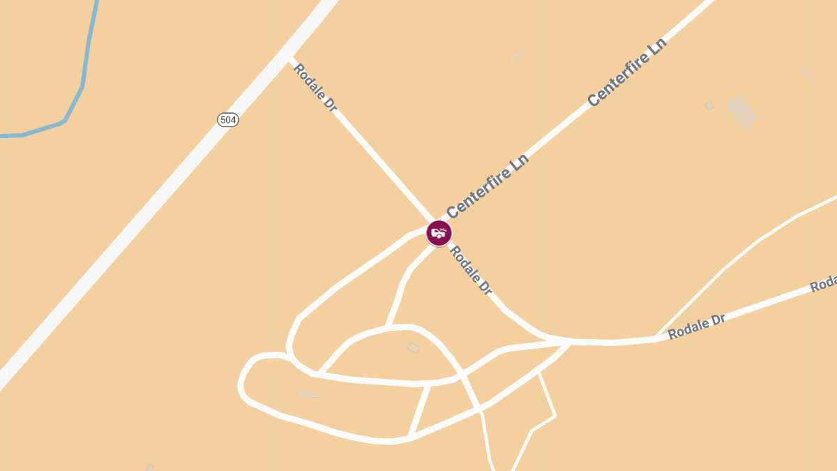 Motorcyclist Injured in Crash on Rodale Dr