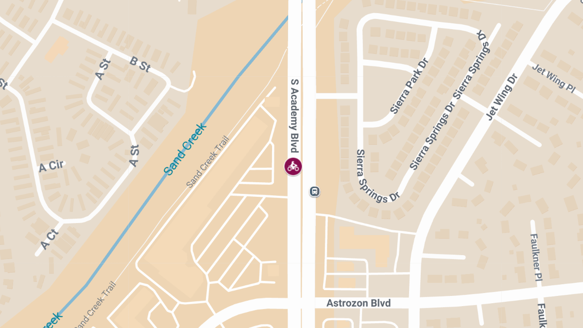 Motorcyclist Injured in Crash on S Academy Blvd