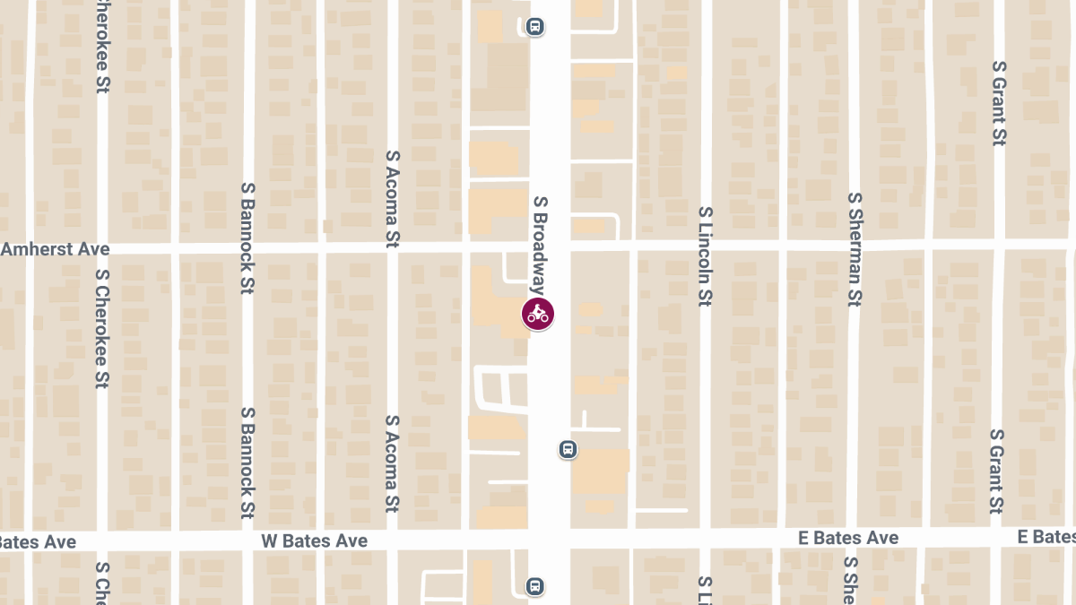 Motorcyclist Injured in Crash on S Broadway