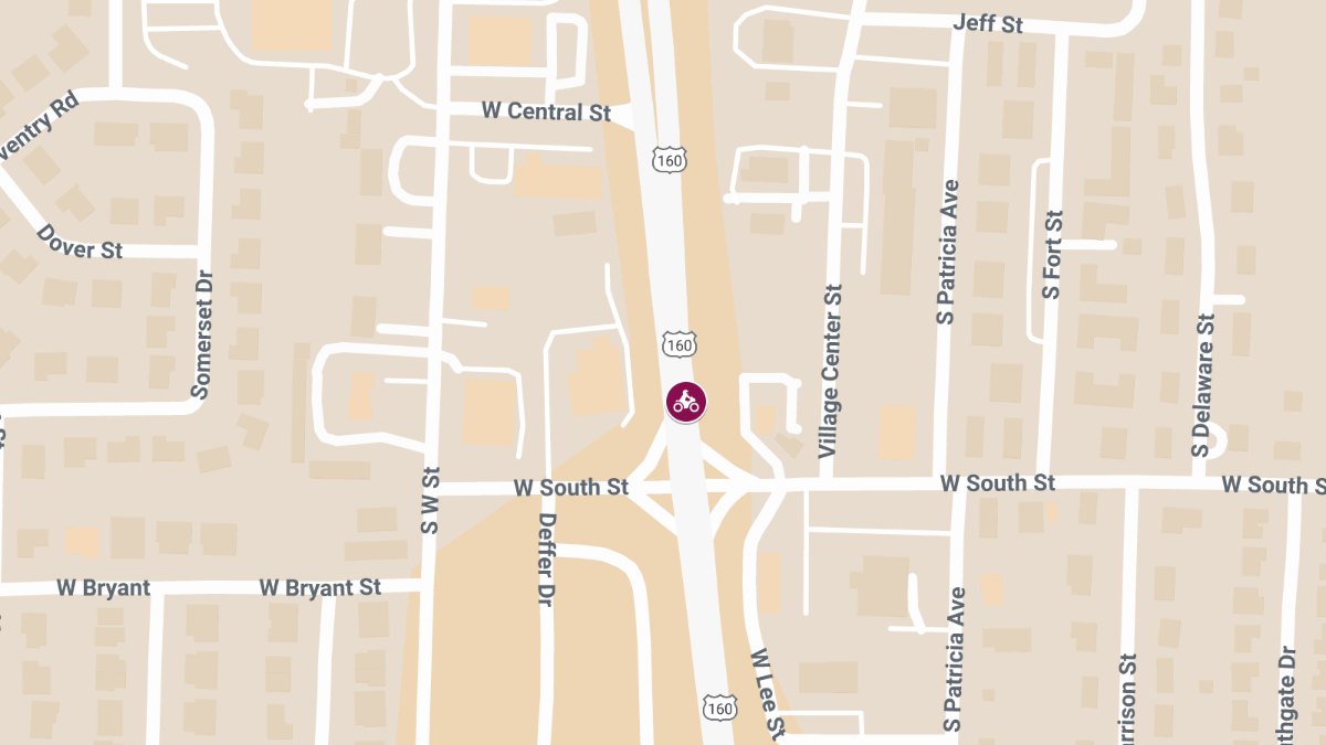 Motorcyclist Injured in Crash on US 160 Near Nixa