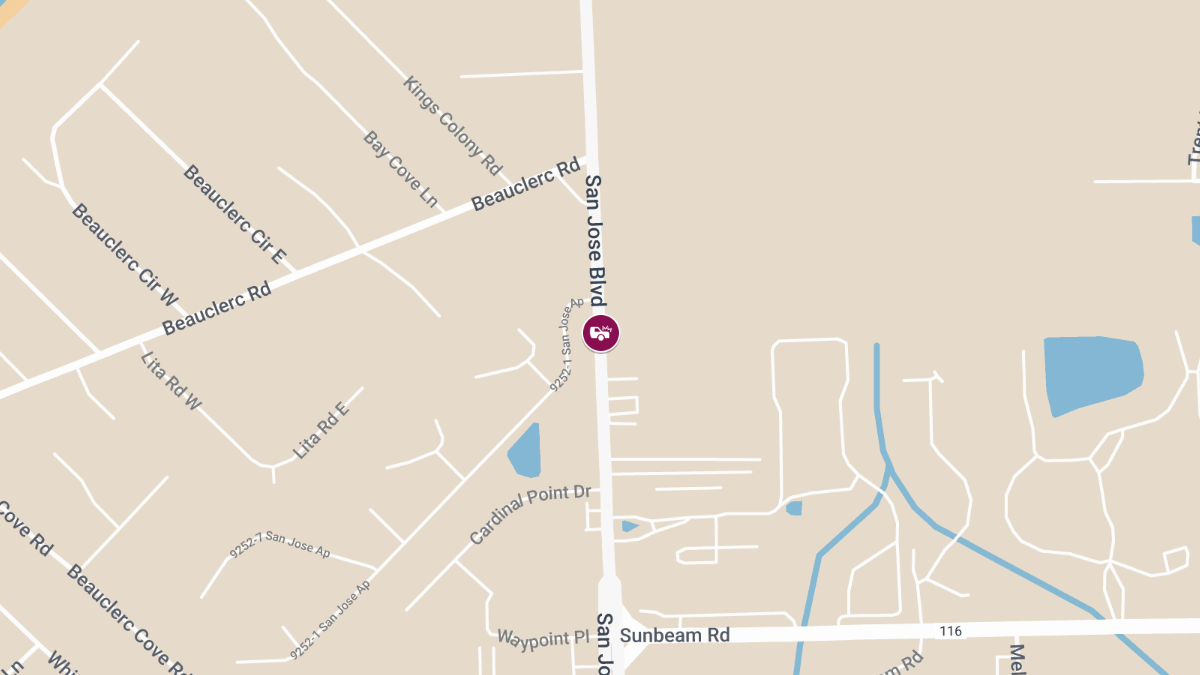 Motorcyclist Killed, One Critically Injured in Crash on San Jose Blvd