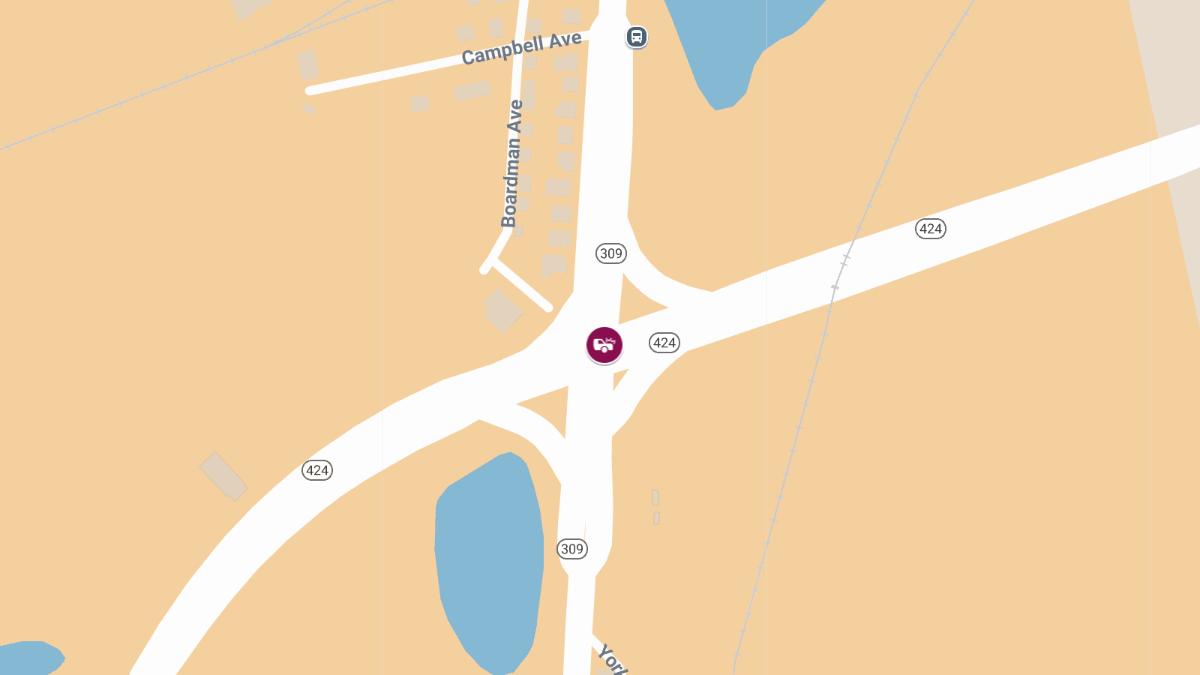 Multi-Vehicle Accident with Injuries at S Church St & Arthur Gardner Beltway
