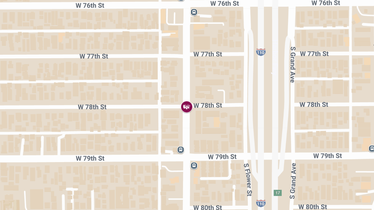 Multi-Vehicle Accident with Injuries at W 78th St & S Figueroa St