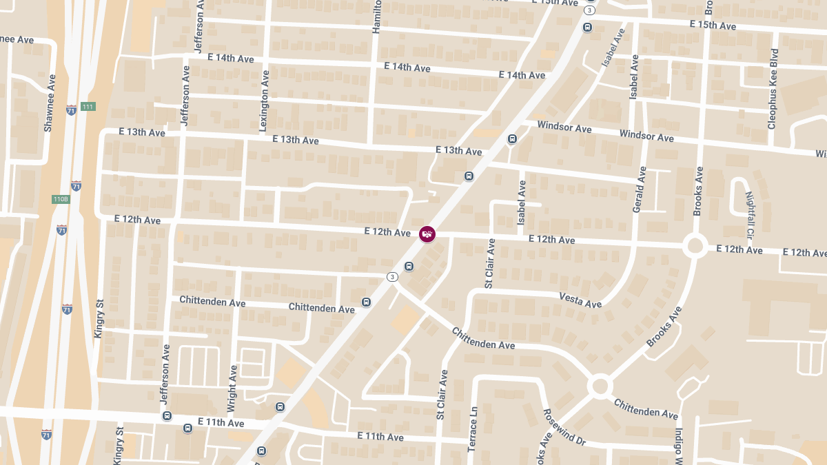 Multi-Vehicle Crash With Injuries at Cleveland Ave & E 12th Ave