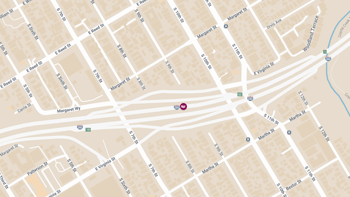 Multi-Vehicle Crash on I-280 N at 10th St Onramp Leads to Injuries