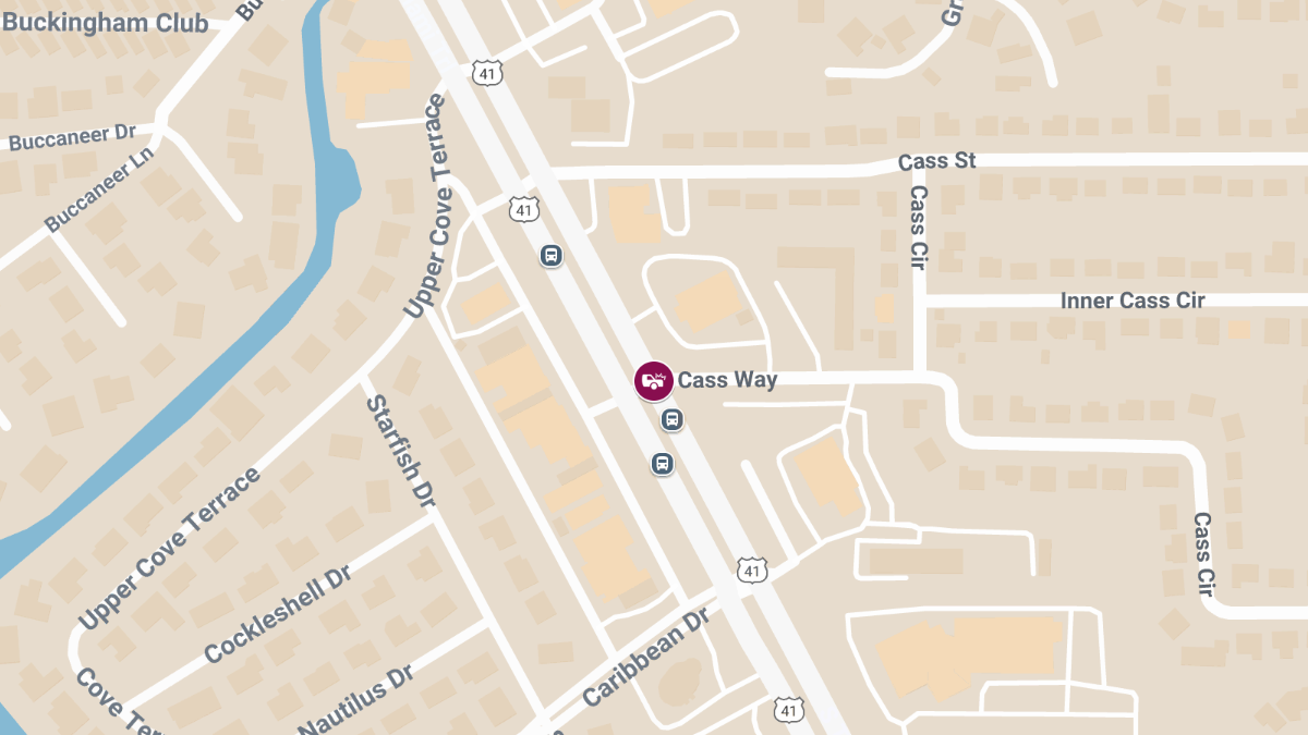 Multi-Vehicle Crash with Injuries at US-41 & Cass Way