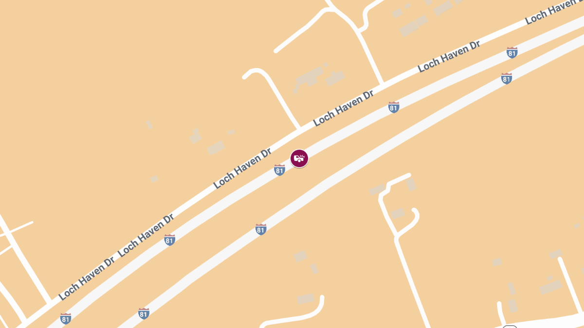 Multi-Vehicle Injury Crash Closes All Lanes on I-81 North at MM 135.6