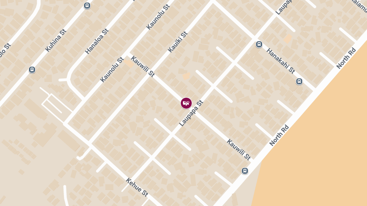 One Critically Injured in Crash at Kauwili St & Laupapa St