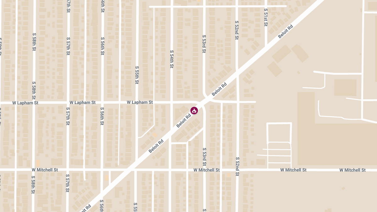 One Injured in Apartment Fire on 54th & Beloit
