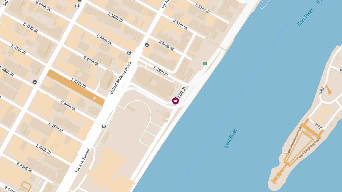 One Injured in Collision on FDR Drive Near Exit 21