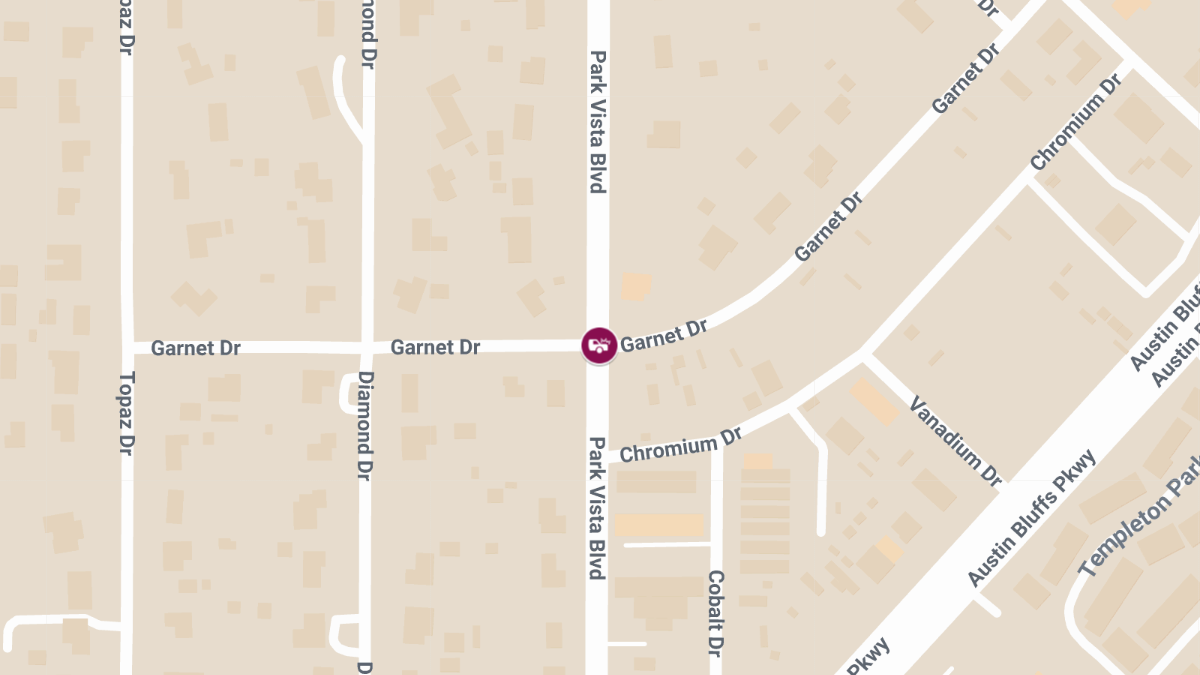 One Injured in Entrapment Crash at Garnet Dr & Park Vista Blvd