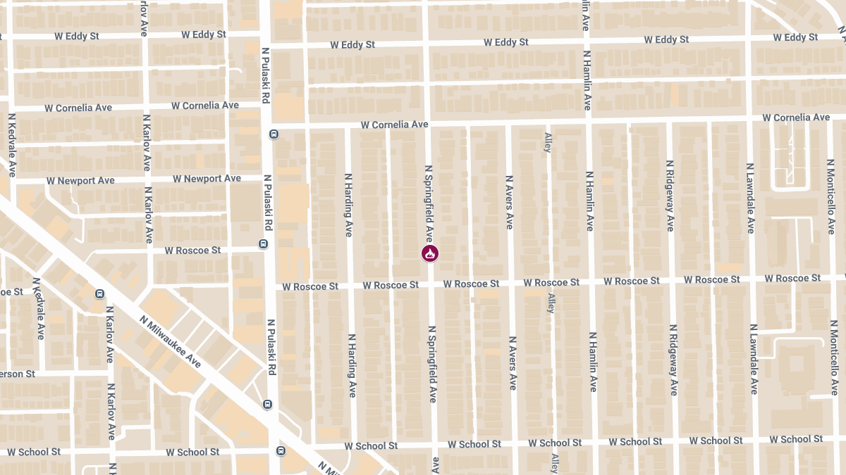 One Injured in House Fire on N Springfield Ave