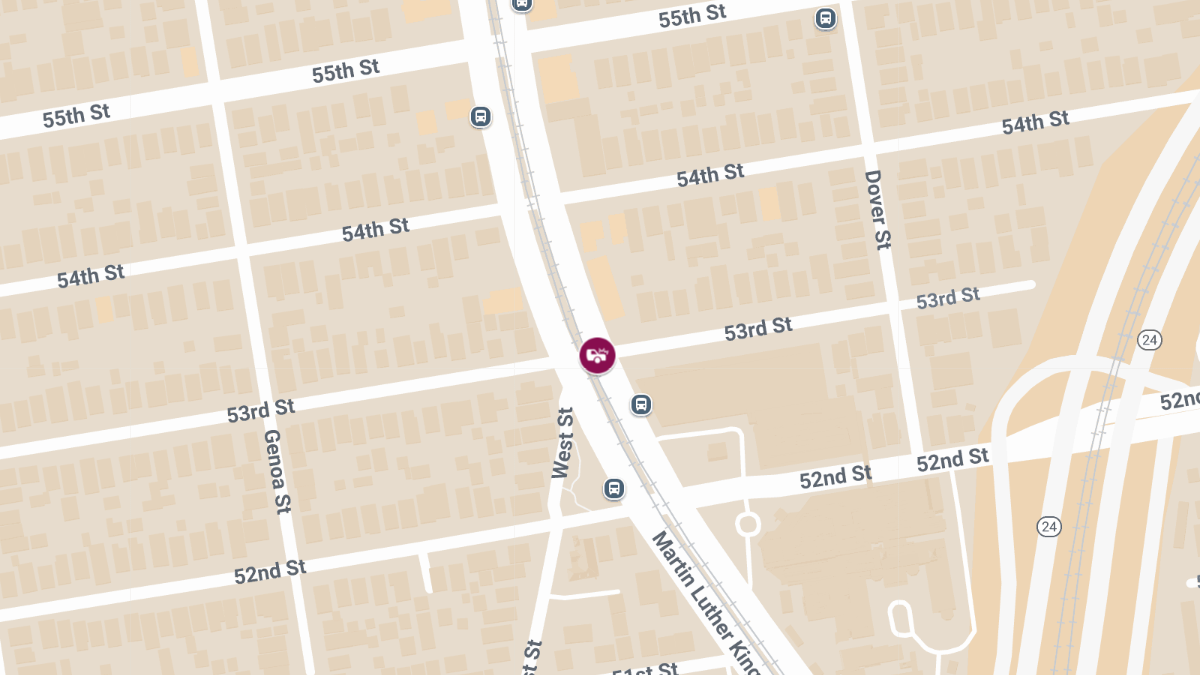 One Injured in Two-Vehicle Crash at Martin Luther King Jr Way & 53rd St