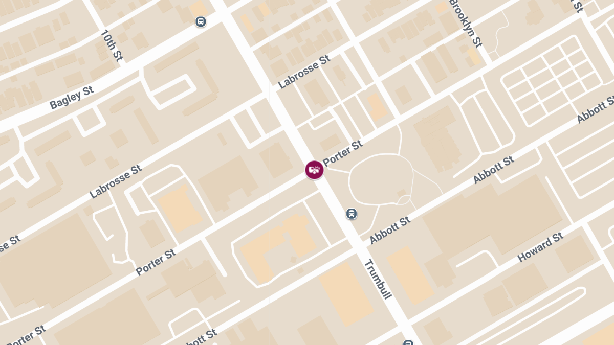One Injured in Vehicle Collision at Porter St & Trumbull St