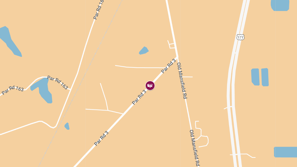 One Killed, One Injured in Vehicle Crash on Keithville Keatchie Rd