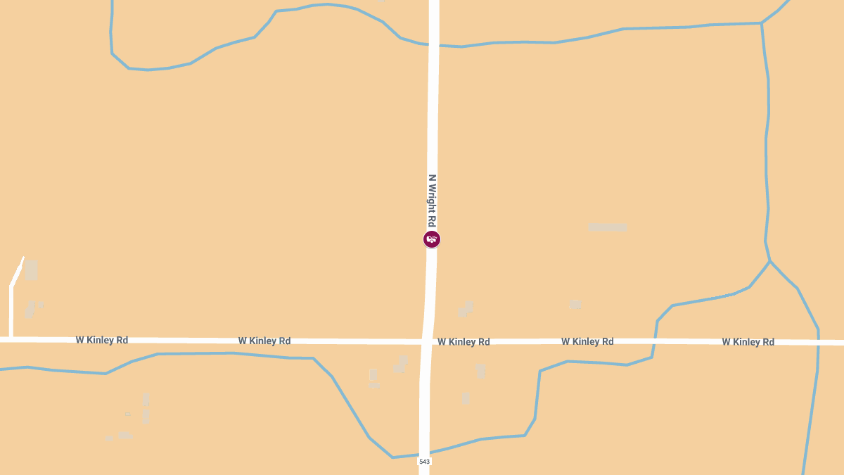 One Killed, One Seriously Injured in Crash on Wright Rd near Kinley Rd
