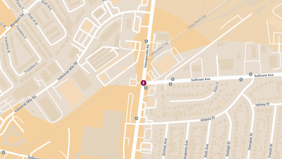 Pedestrian Critically Injured in Crash at Sullivant Ave & Georgesville Rd