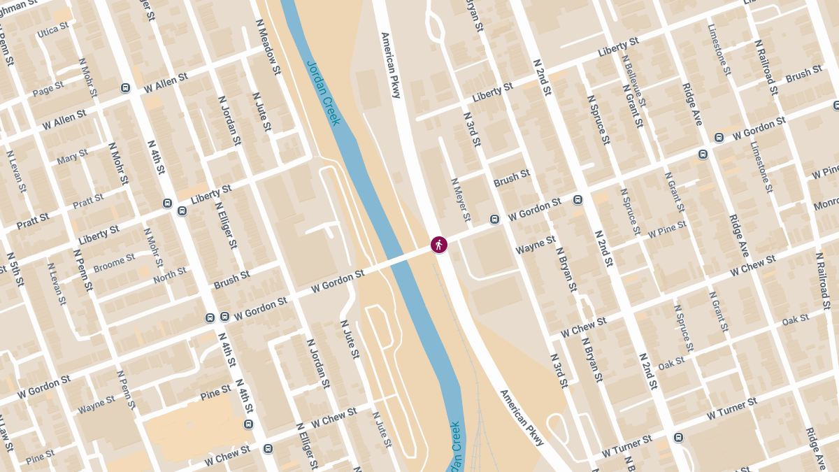 Pedestrian Critically Injured in Hit-and-Run at American Pkwy & Gordon St
