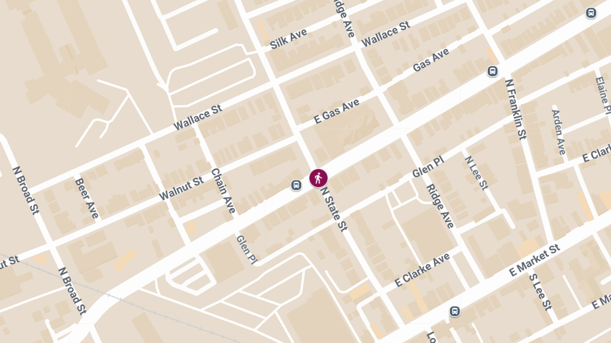Pedestrian Hit by Vehicle at E Philadelphia St & State St