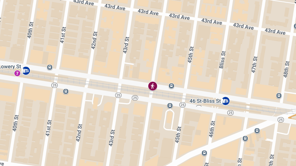 Pedestrian Injured After Being Hit by Vehicle at Queens Blvd & 44th St